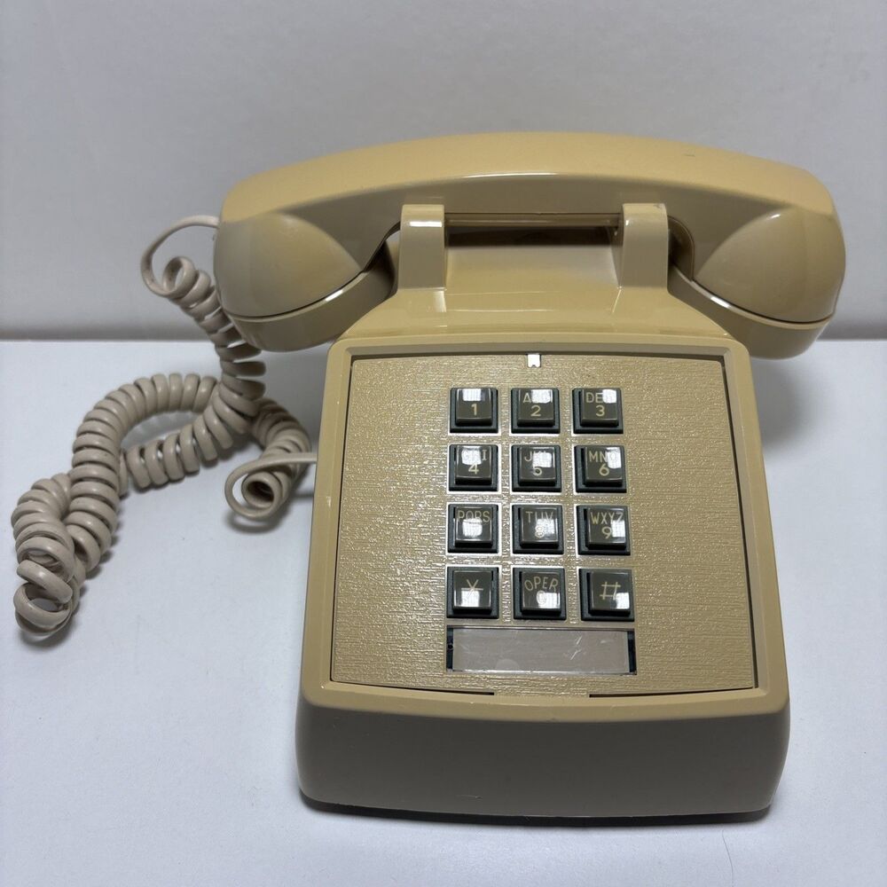 Cortelco 250009-VBA-20M Desk Telephone Touch Tone w/Volume